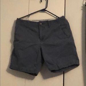 blue American eagle prep shorts